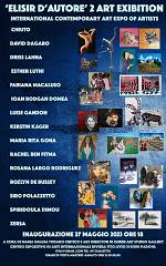 Inaugurazione di elisir d'autore 2 international contemporary art expo